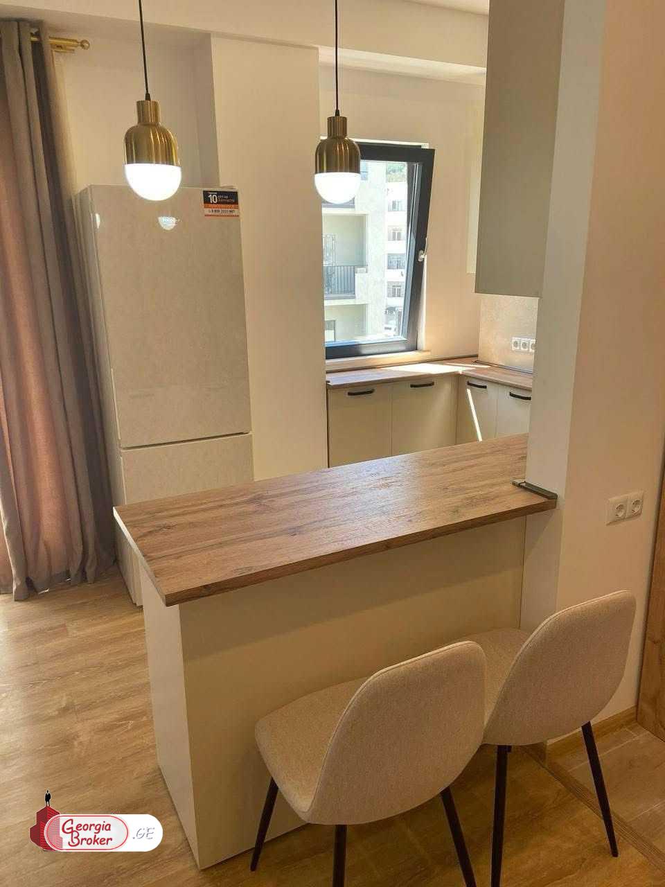 nearly repaired 2-room apartment for sale