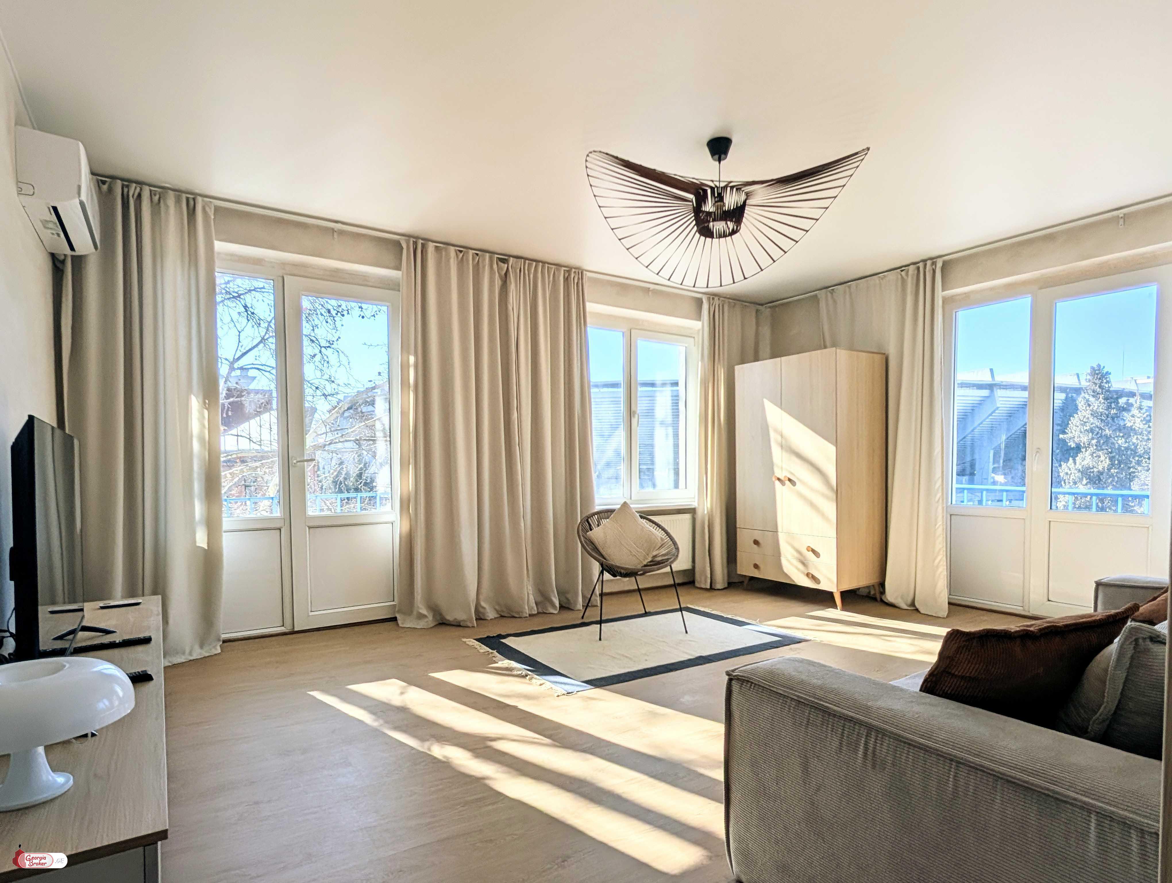 nearly repaired 2-room apartment for sale