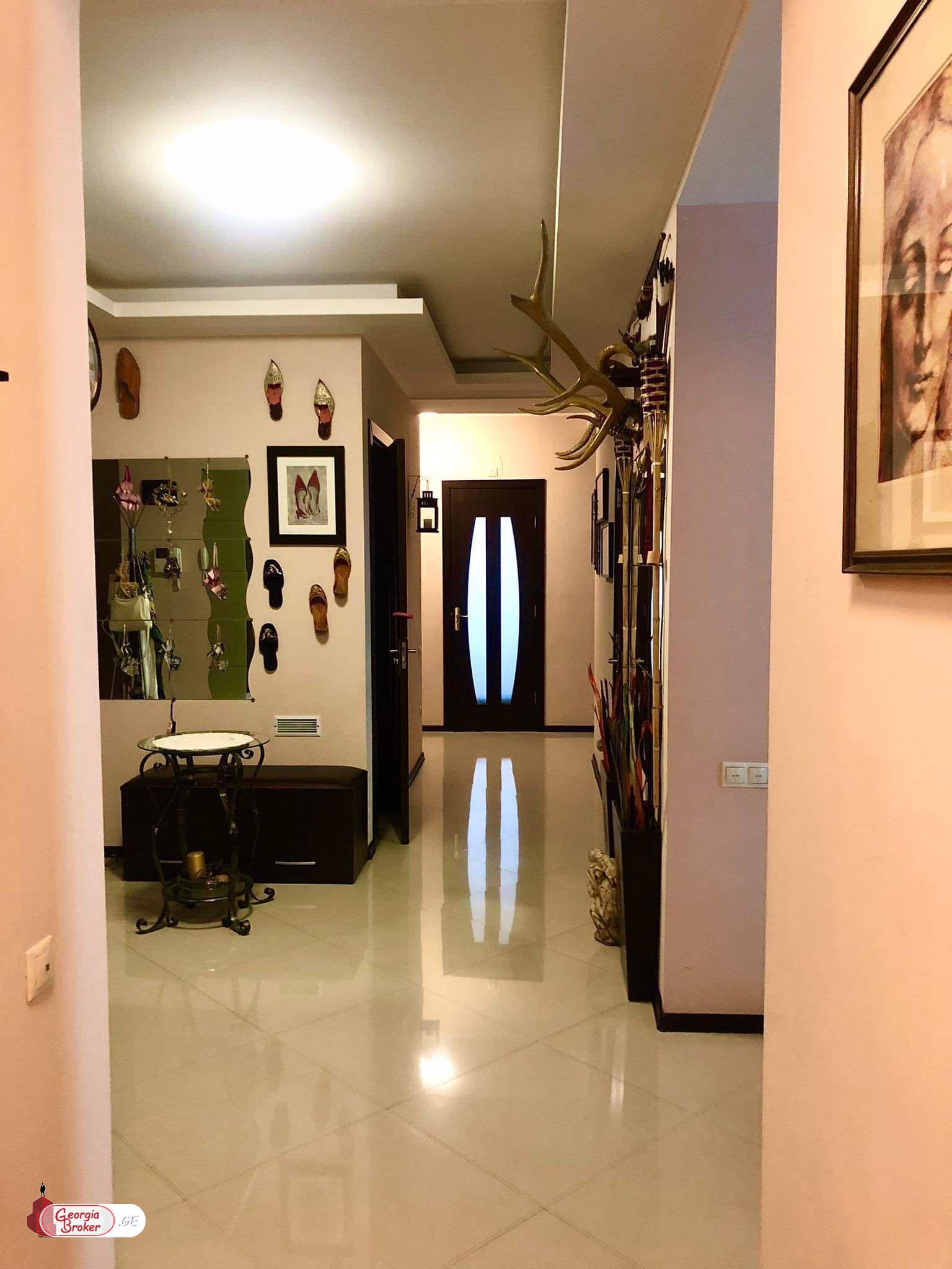 nearly repaired 5-room apartment for sale