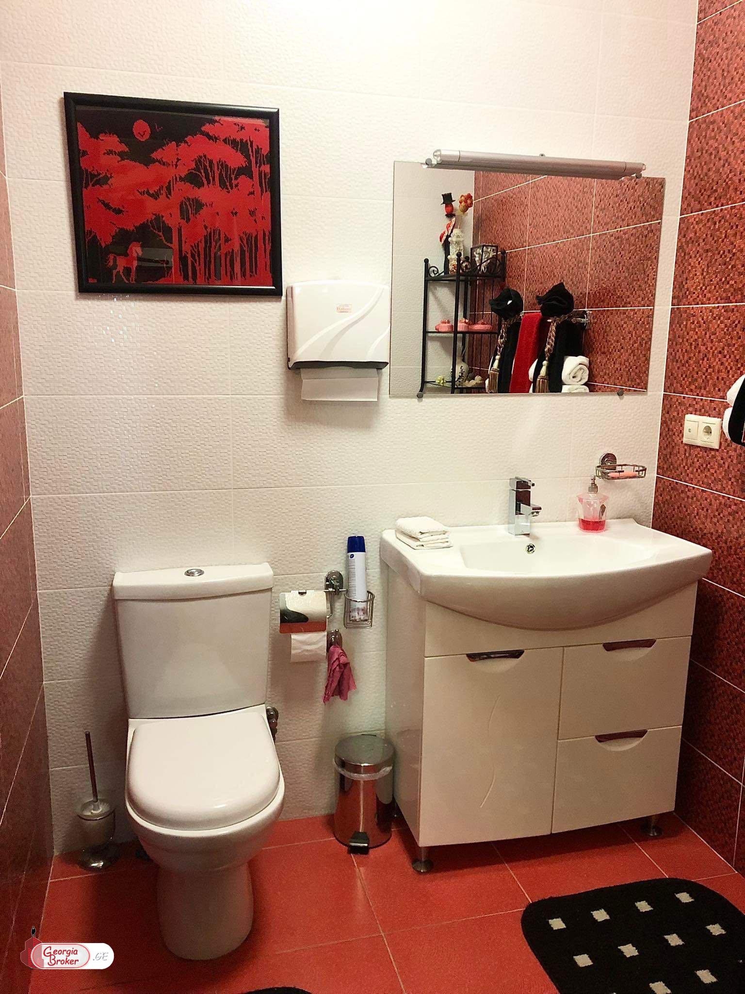 nearly repaired 5-room apartment for sale