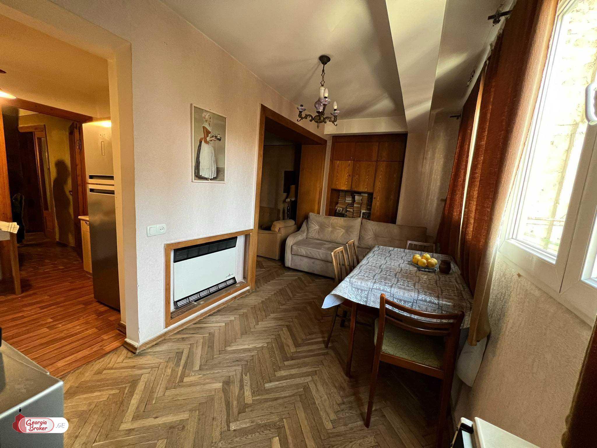 nearly repaired 4-room apartment for sale