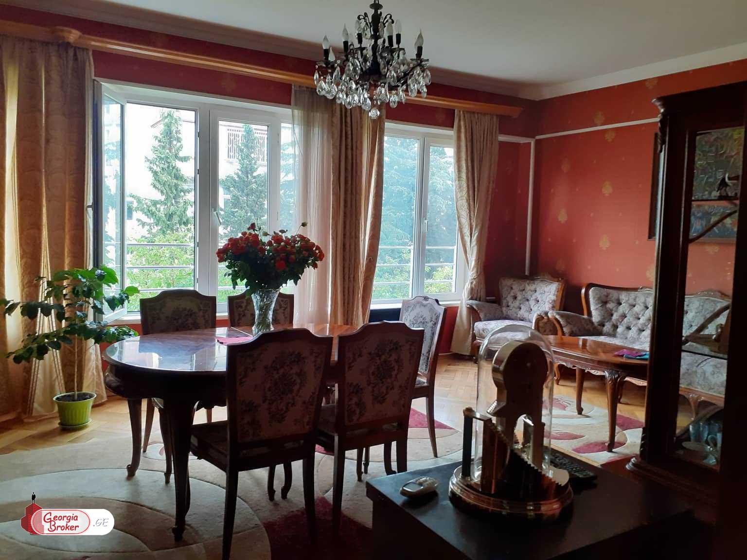 nearly repaired 4-room apartment for sale