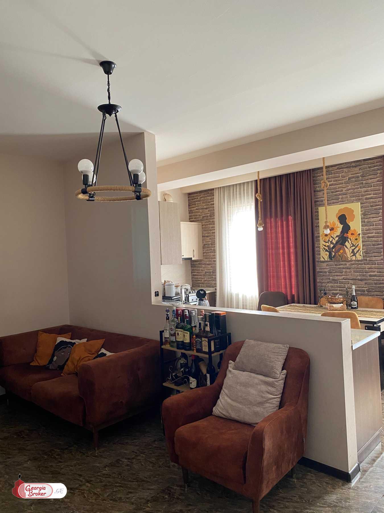 nearly repaired 4-room apartment for sale