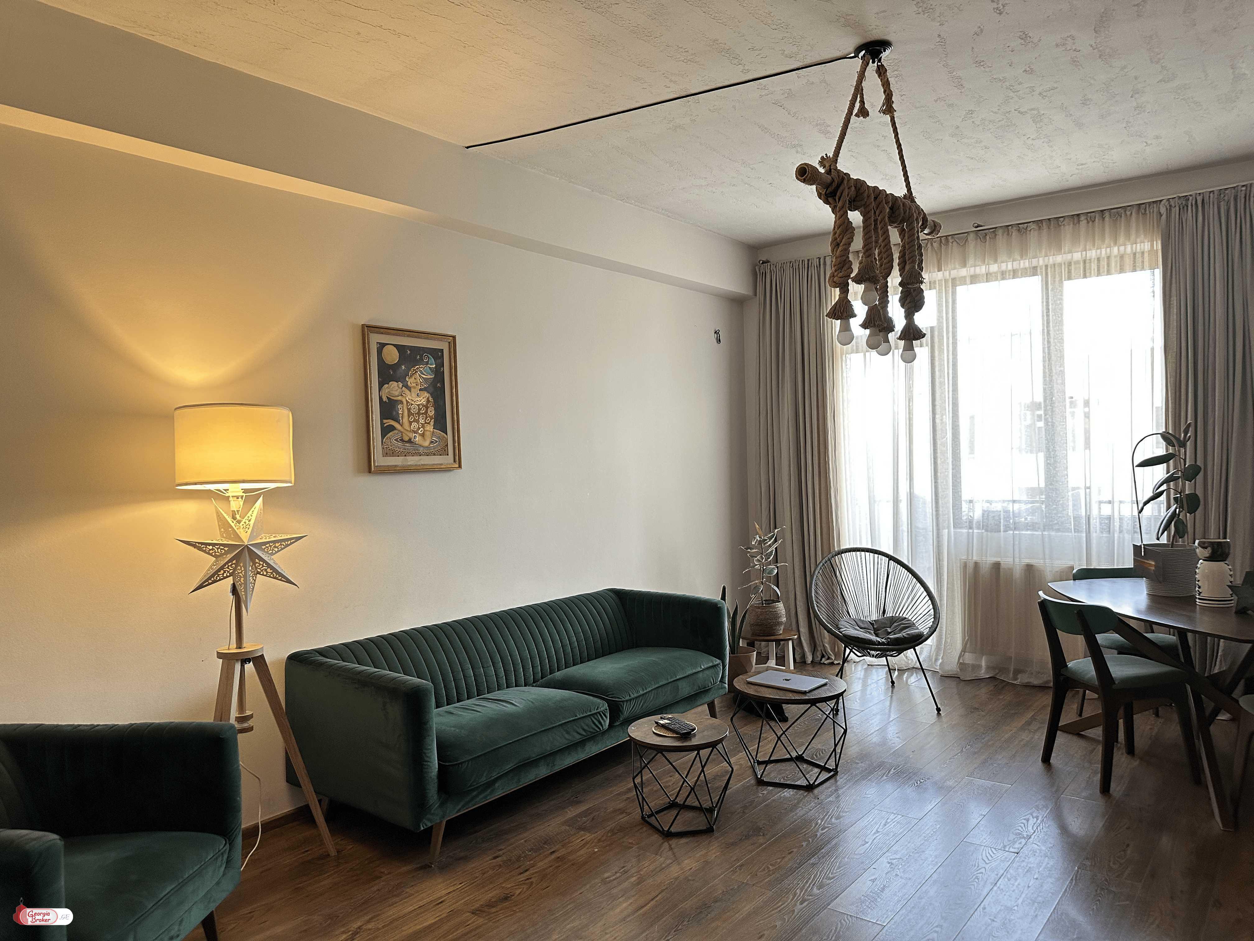 nearly repaired 3-room apartment for sale