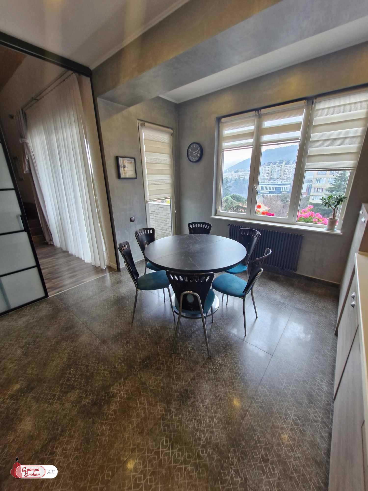 nearly repaired 5-room apartment for sale