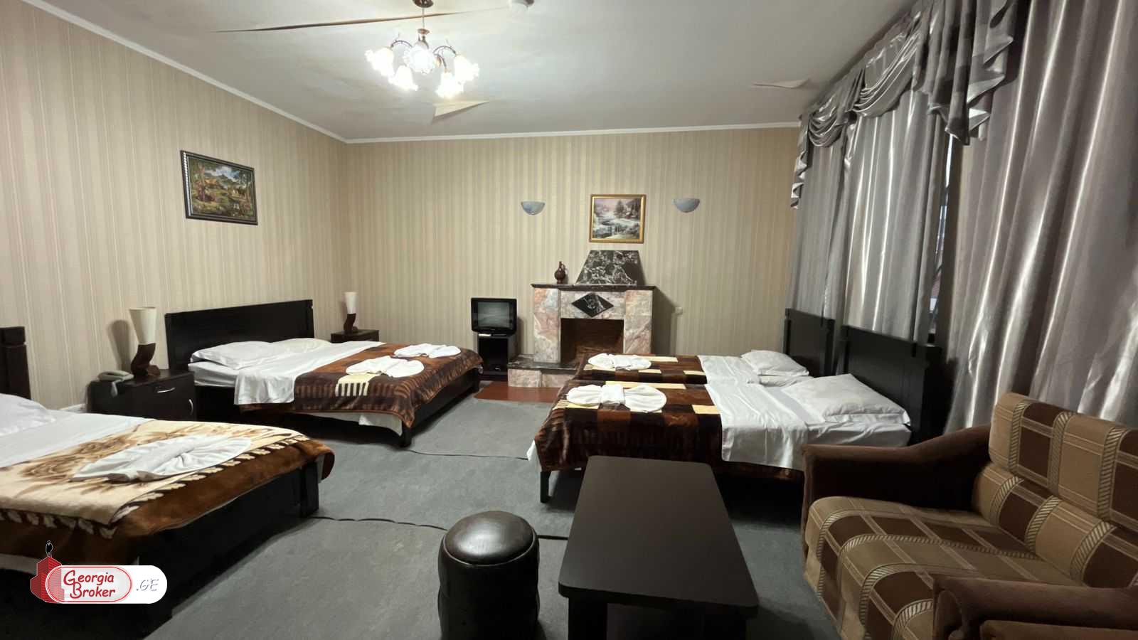 old repaired 11-room hotel for sale