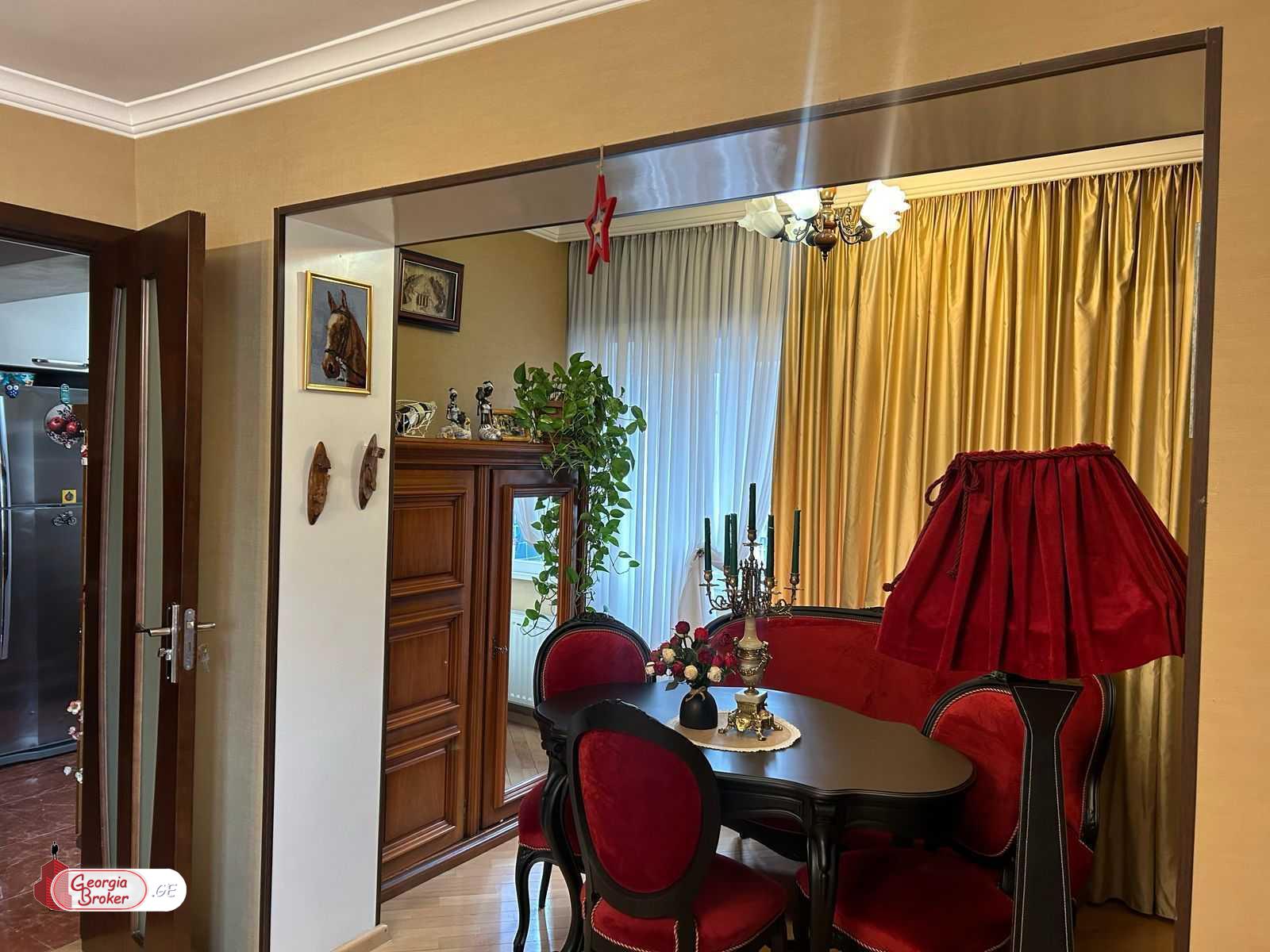 nearly repaired 4-room apartment for sale