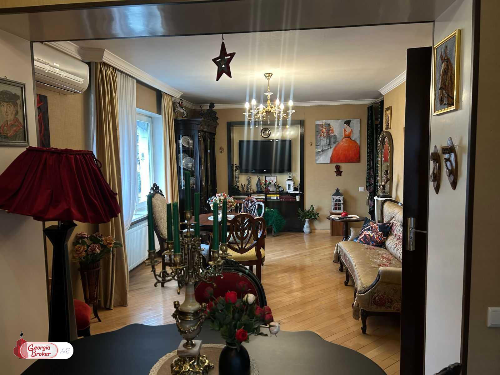 nearly repaired 4-room apartment for sale