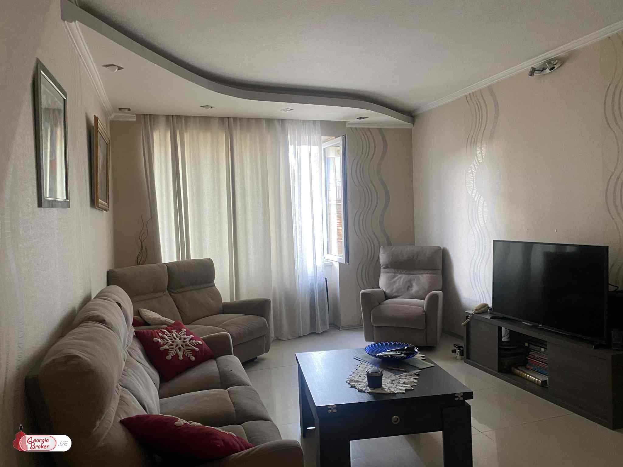 nearly repaired 4-room apartment for sale