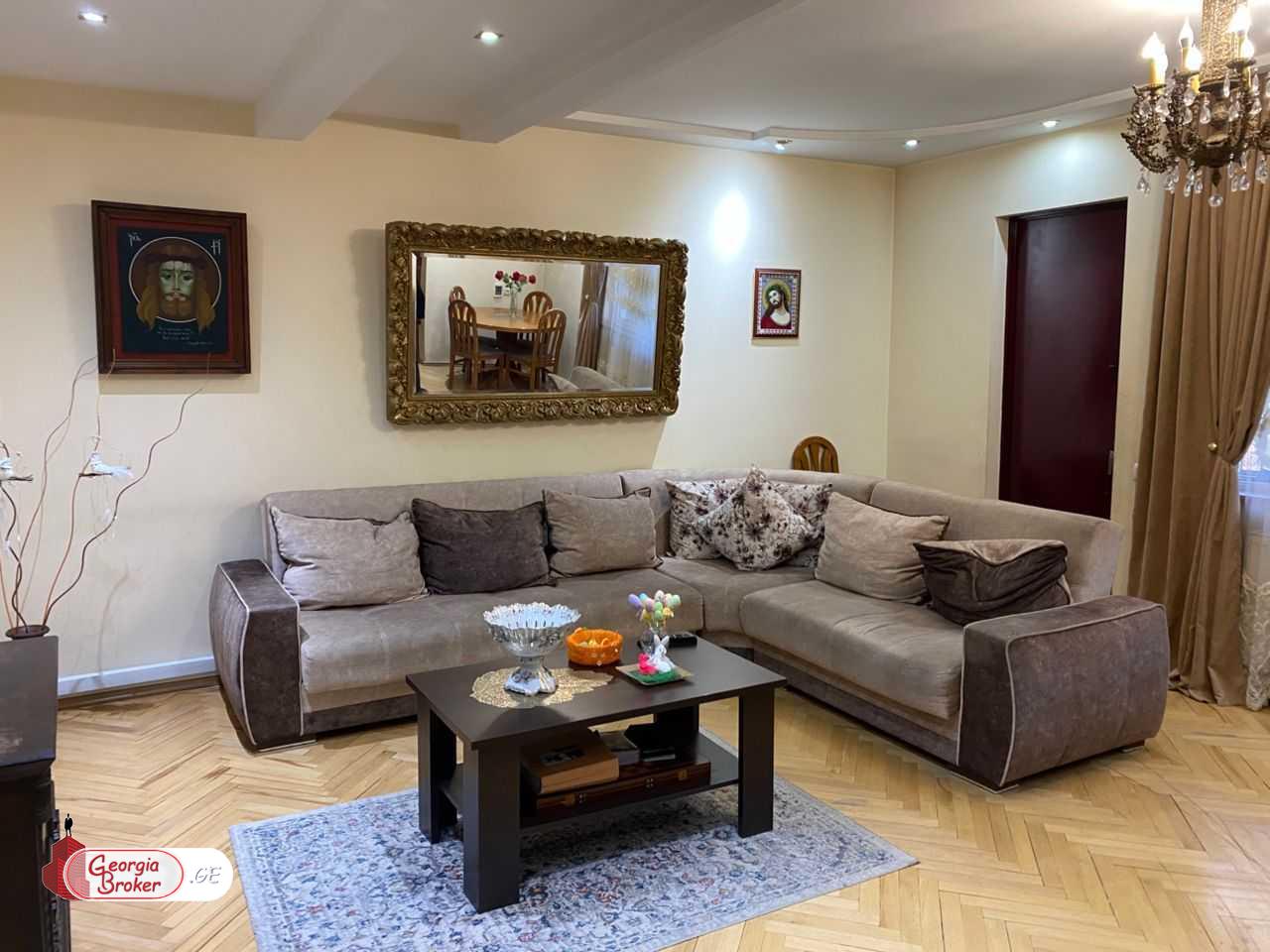 nearly repaired 4-room apartment for sale