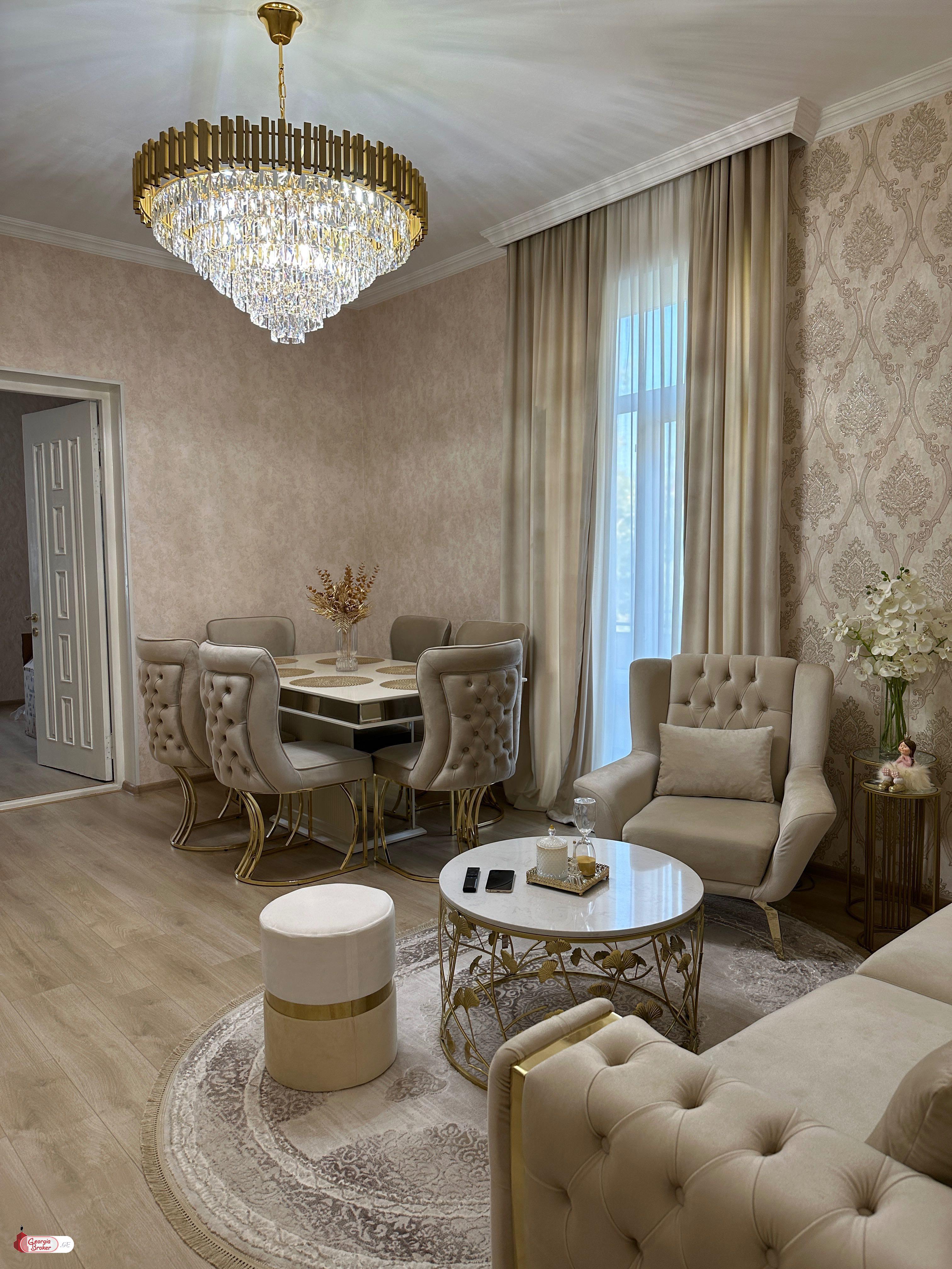 nearly repaired 4-room apartment for sale