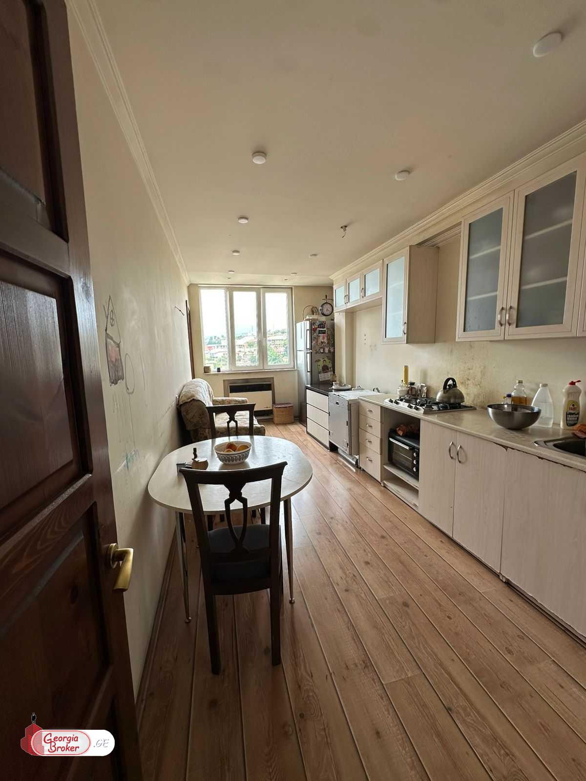 nearly repaired 4-room apartment for sale