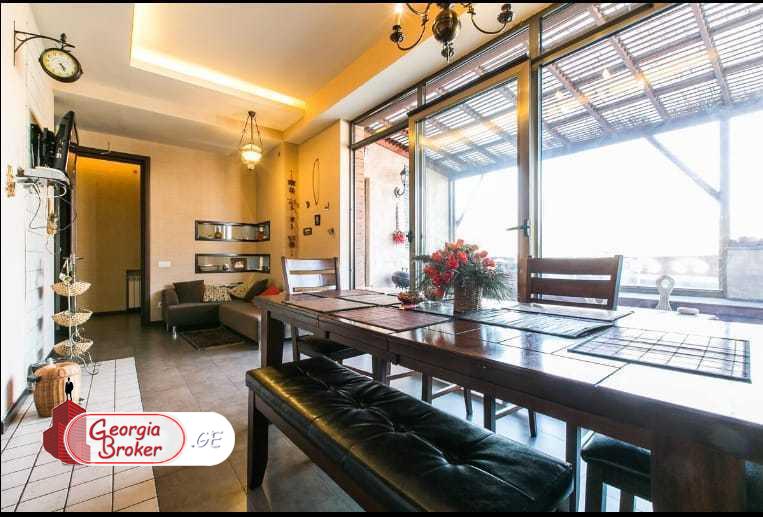 nearly repaired 4-room apartment for rent