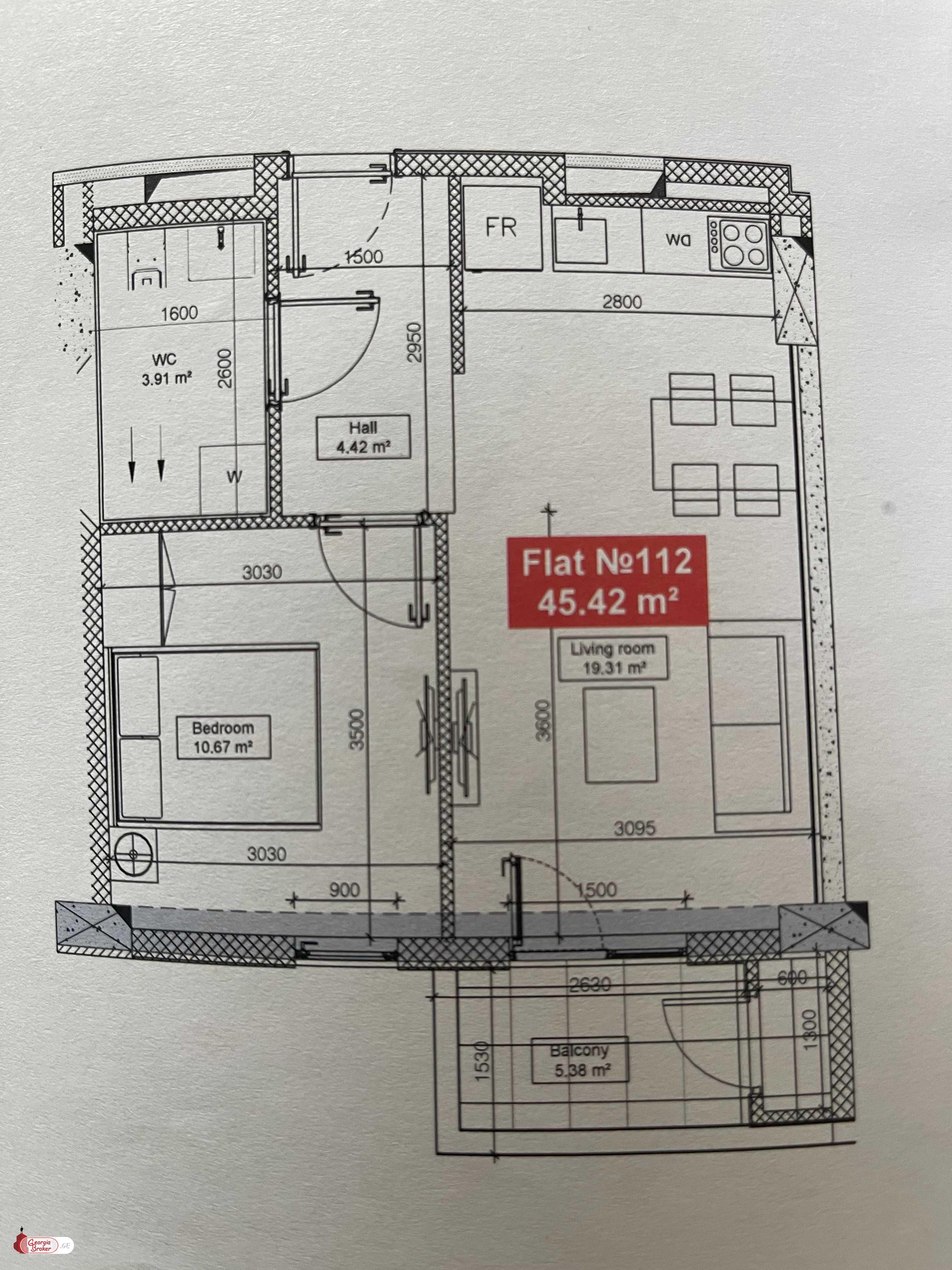 продается квартира с новым ремонтом 2-комнаты
