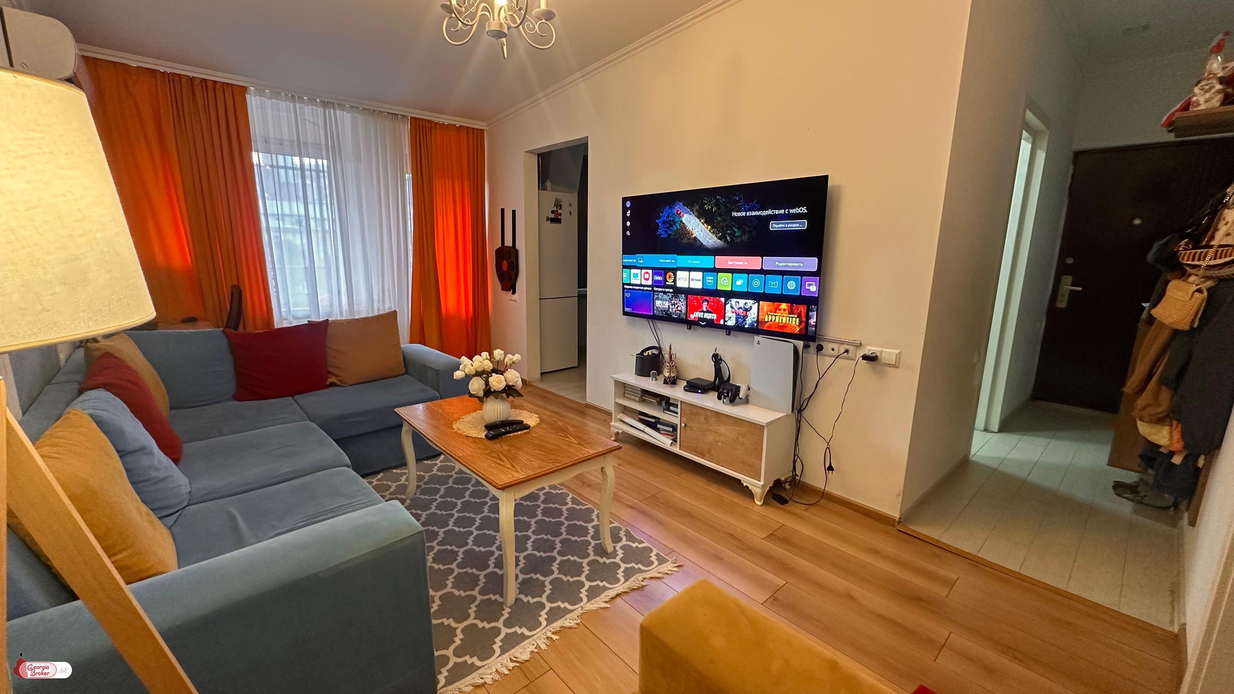 იყიდება ახალი გარემონტებული 2 ოთახიანი ბინა