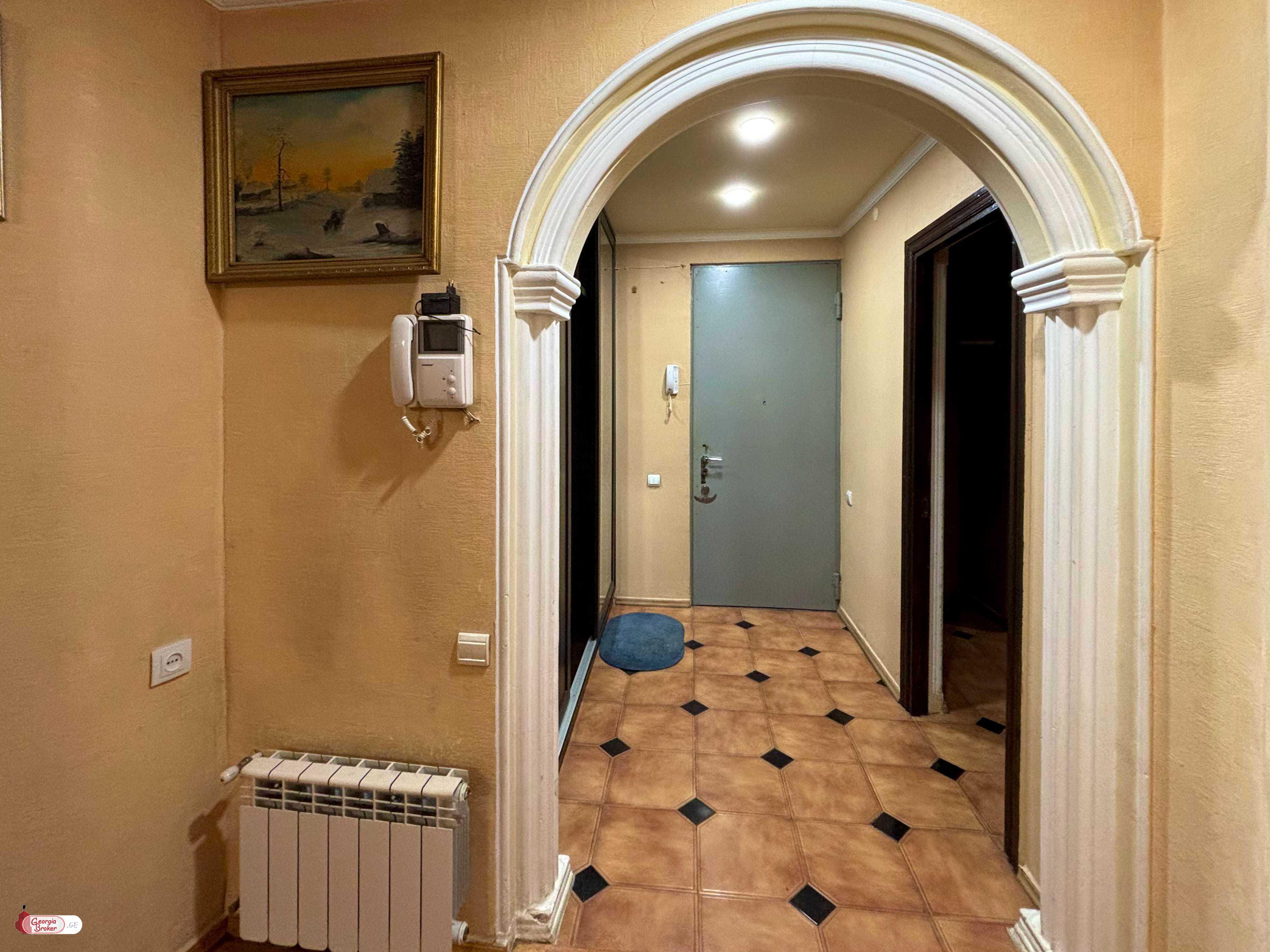 nearly repaired 4-room apartment for sale