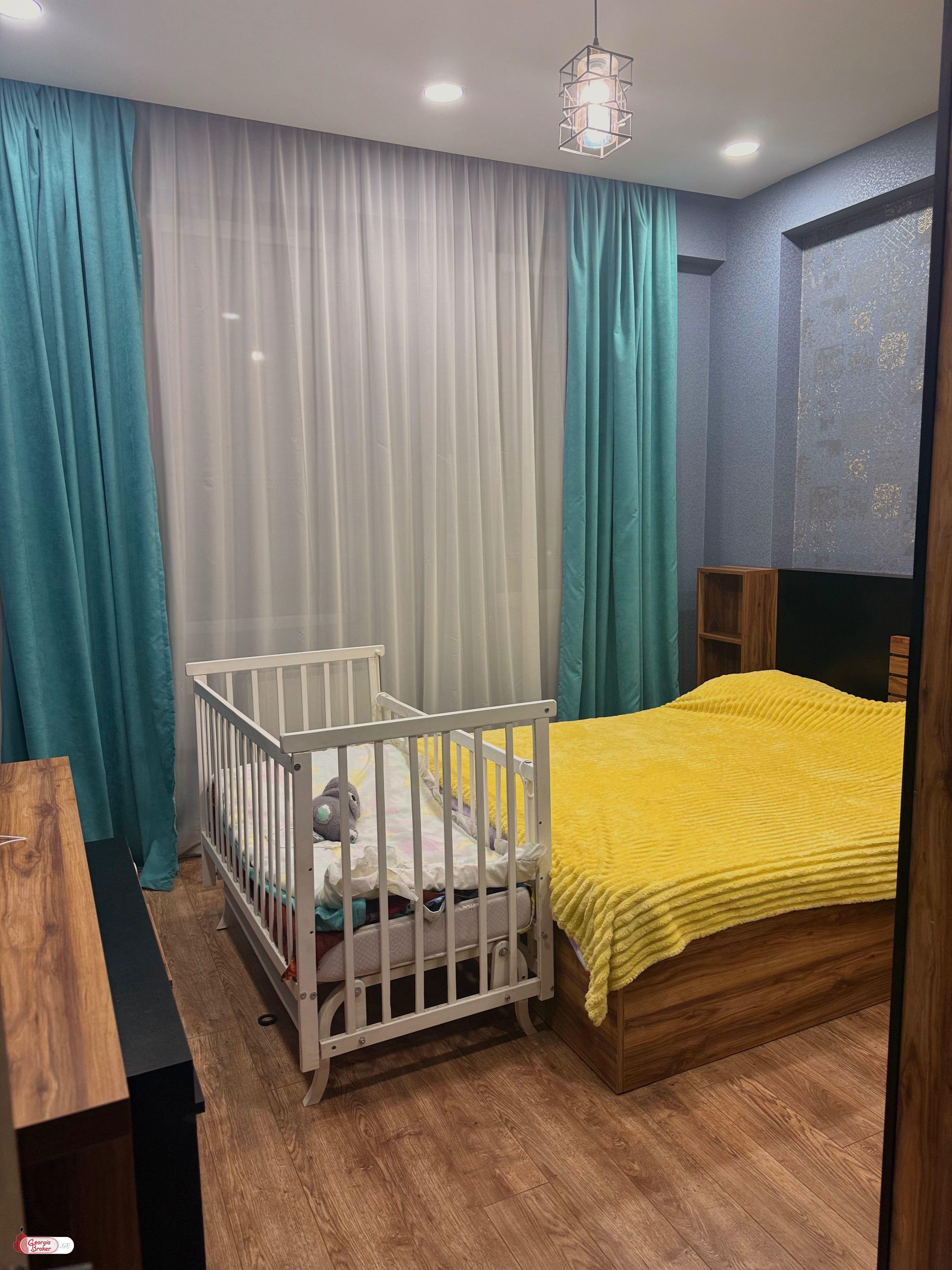 nearly repaired 3-room apartment for sale