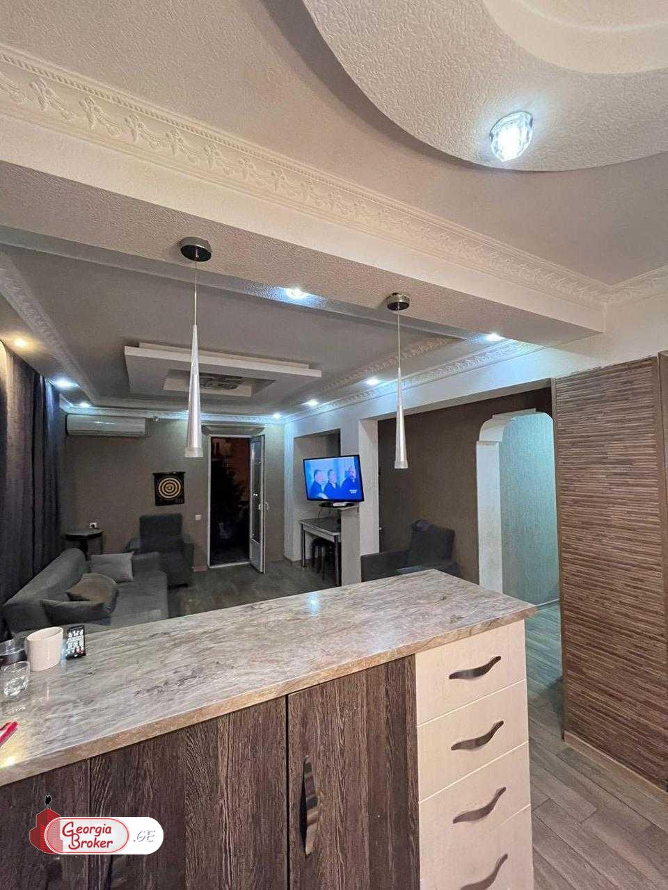 nearly repaired 4-room apartment for sale