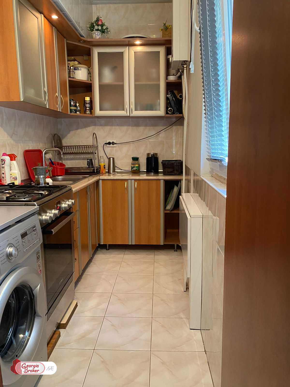 old repaired 2-room apartment for sale