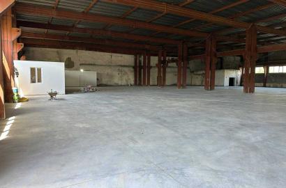 nearly repaired warehouse space for rent