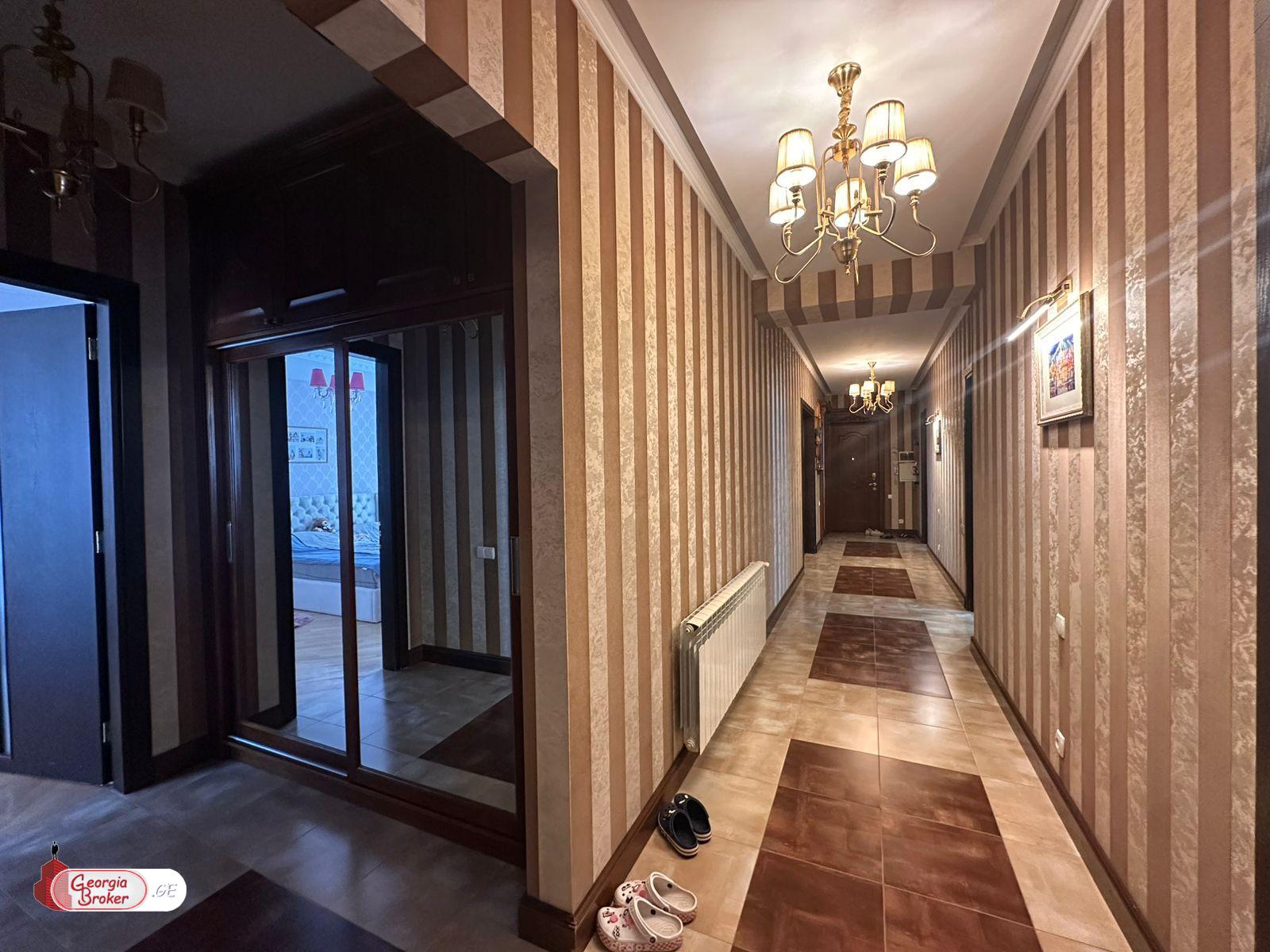 nearly repaired 5-room apartment for sale