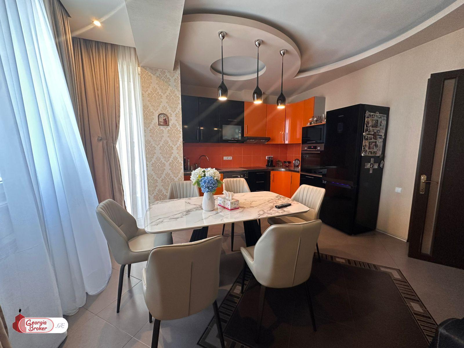 nearly repaired 5-room apartment for sale