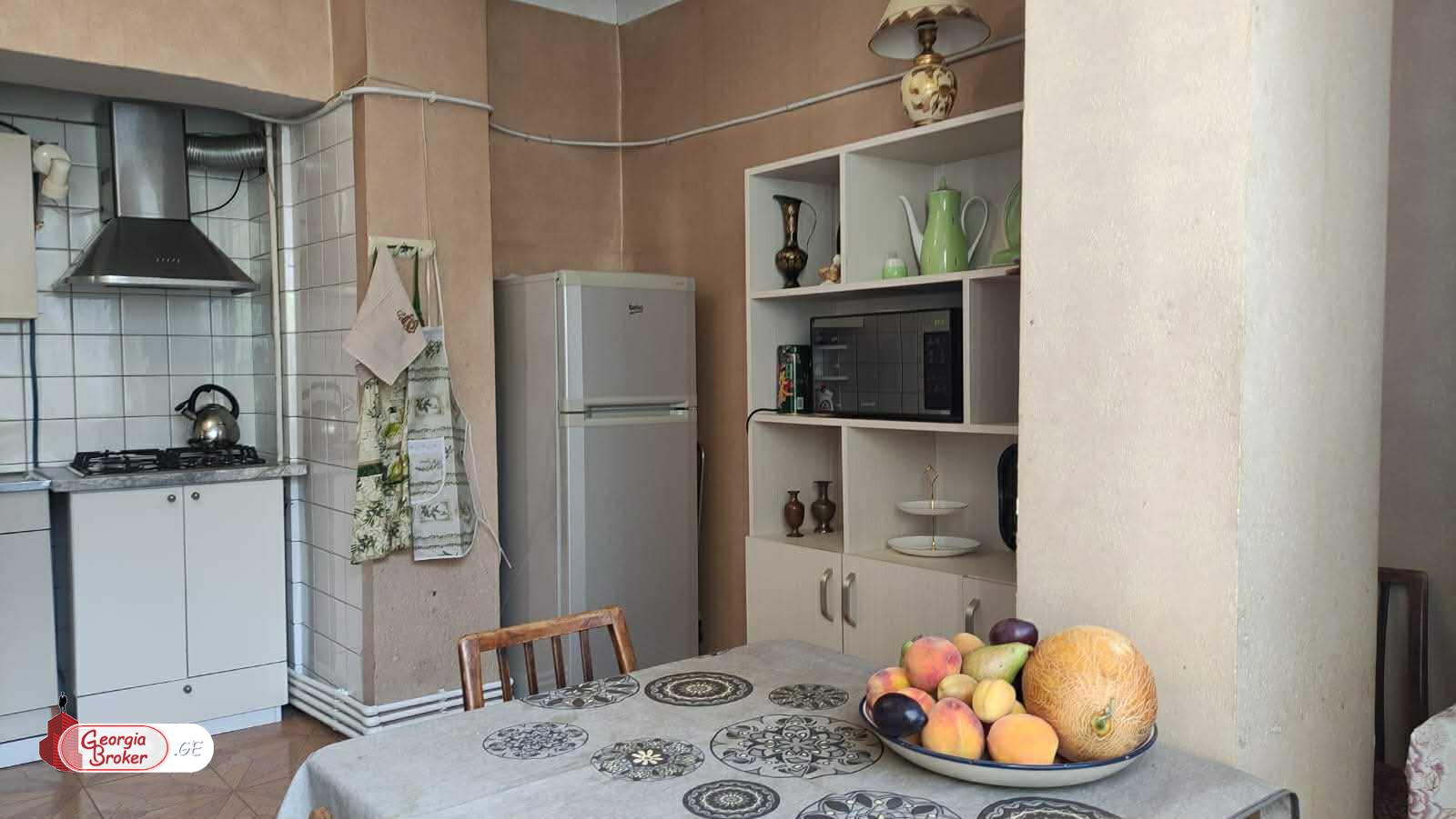 old repaired 4-room apartment for sale