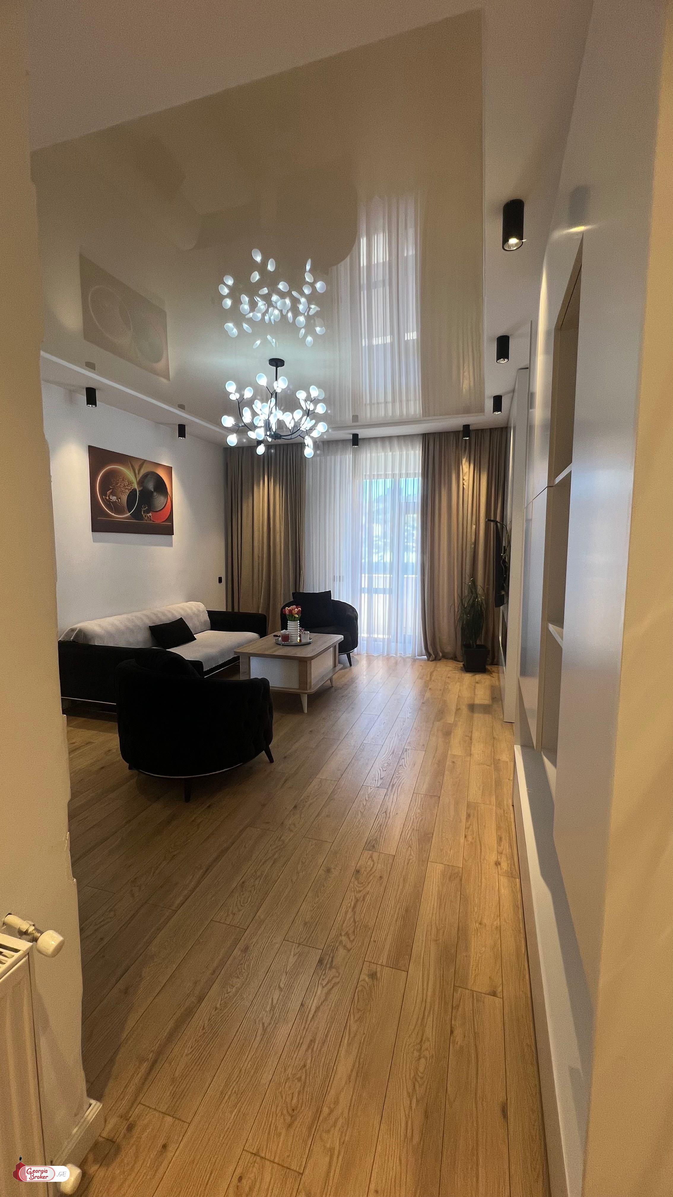 nearly repaired 5-room apartment for sale