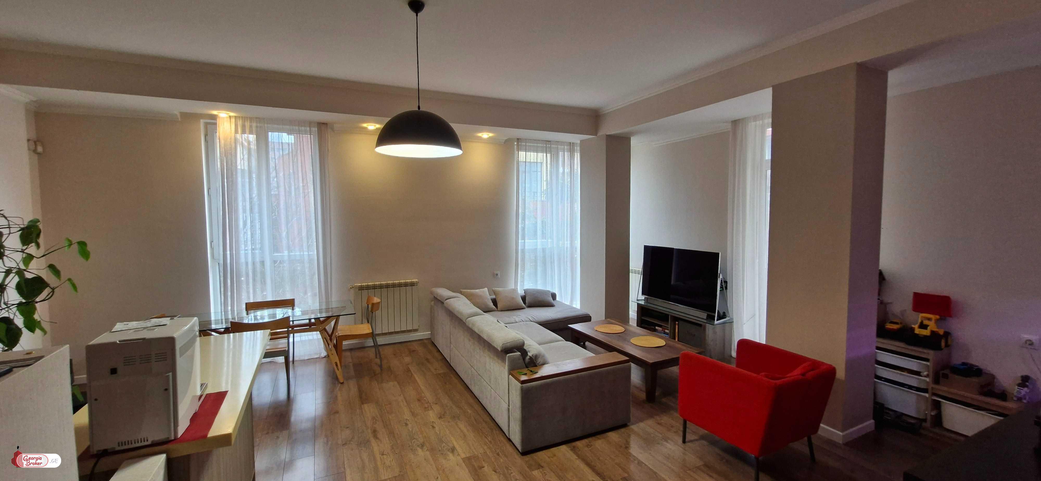 nearly repaired 3-room apartment for sale