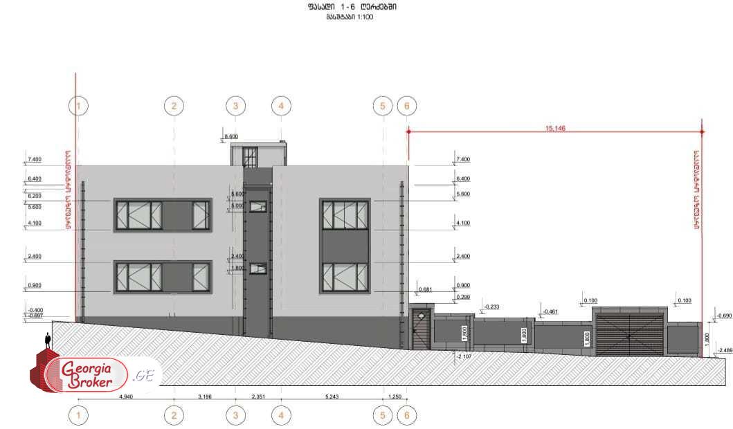 new build 8-room house for sale