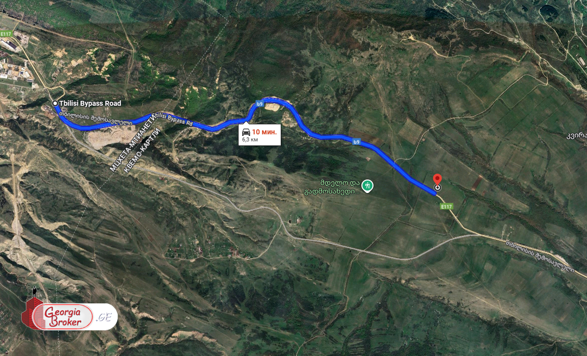 იყიდება არა სასოფლო მიწის ნაკვეთი შემოვლით გზაზე(ზაჰესიდან)