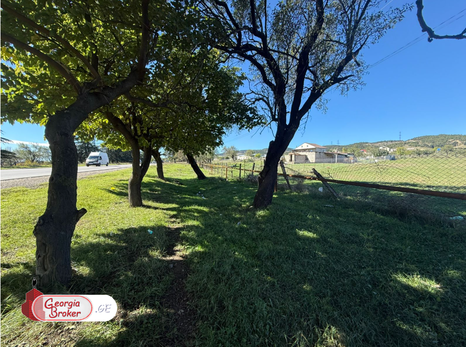 იყიდება  თელეთში ცენტრალური ავტობანის მომიჯნავეთ  მიწის ნაკვეთი