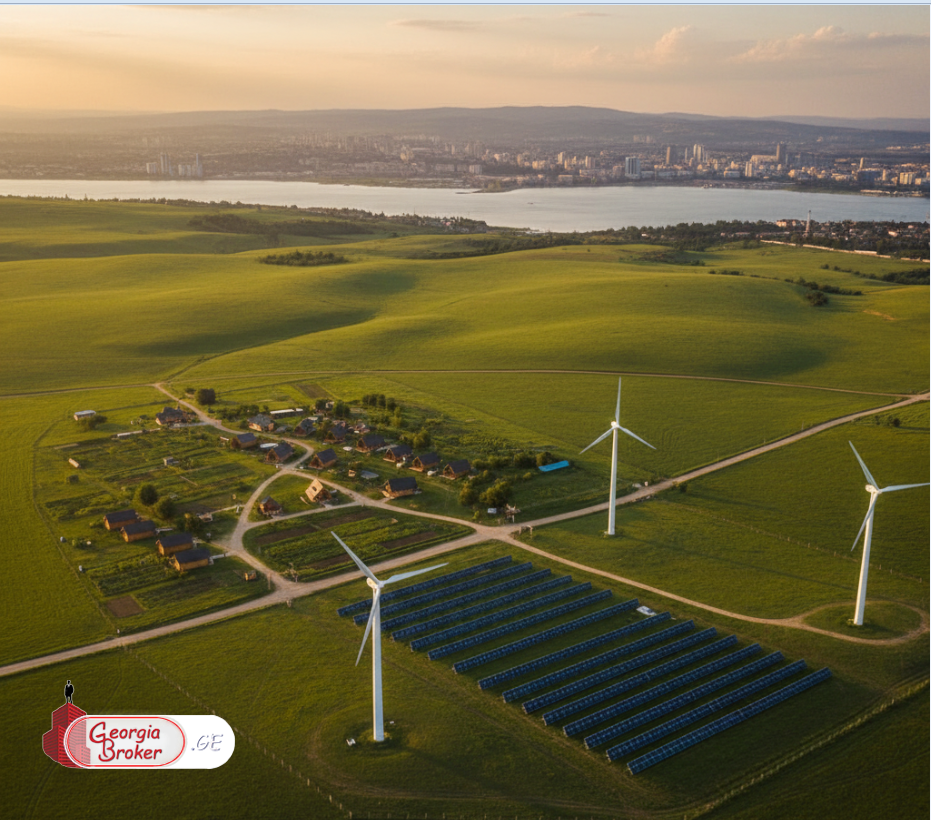 იყიდება 25 ჰა სამეურნეო მიწის ნაკვეთი თბილისის ზღვის ხედით