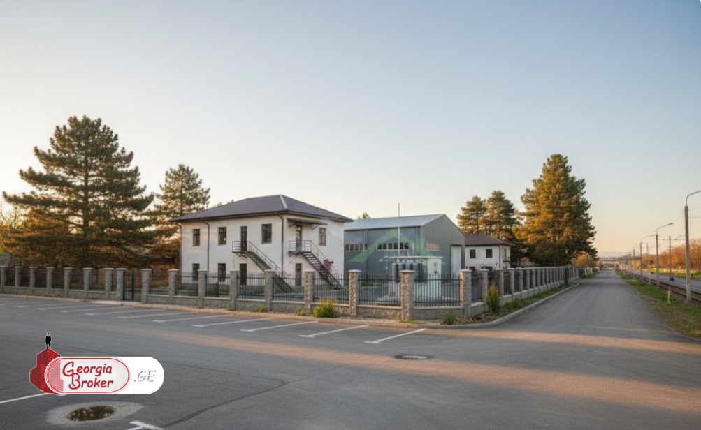 იყიდება არა სასოფლო მიწის ნაკვეთი(ყოფილი ღვინის ქარხანა)