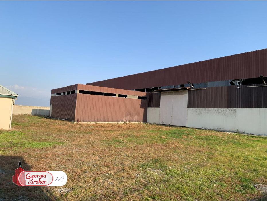 იყიდება არა სასოფლო მიწის ნაკვეთი, თანამედროვე საწყობით