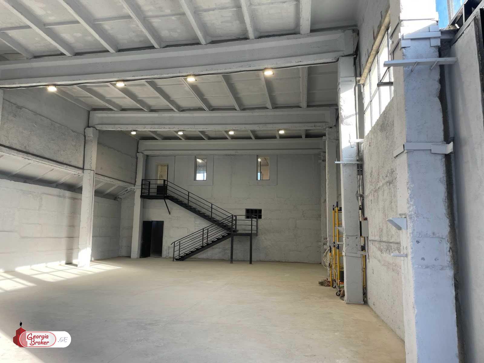 nearly repaired warehouse space for rent