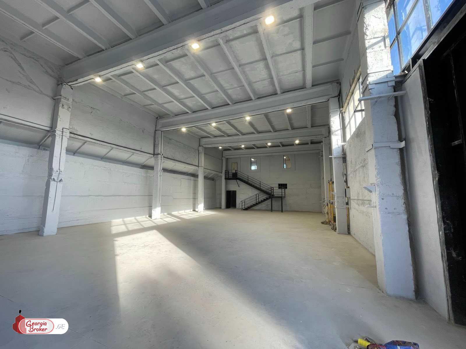 nearly repaired warehouse space for rent