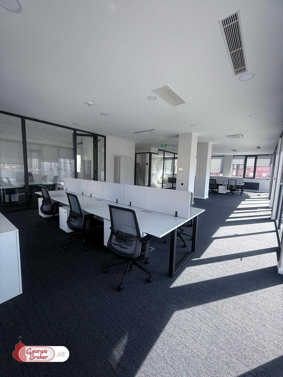 nearly repaired office space for rent