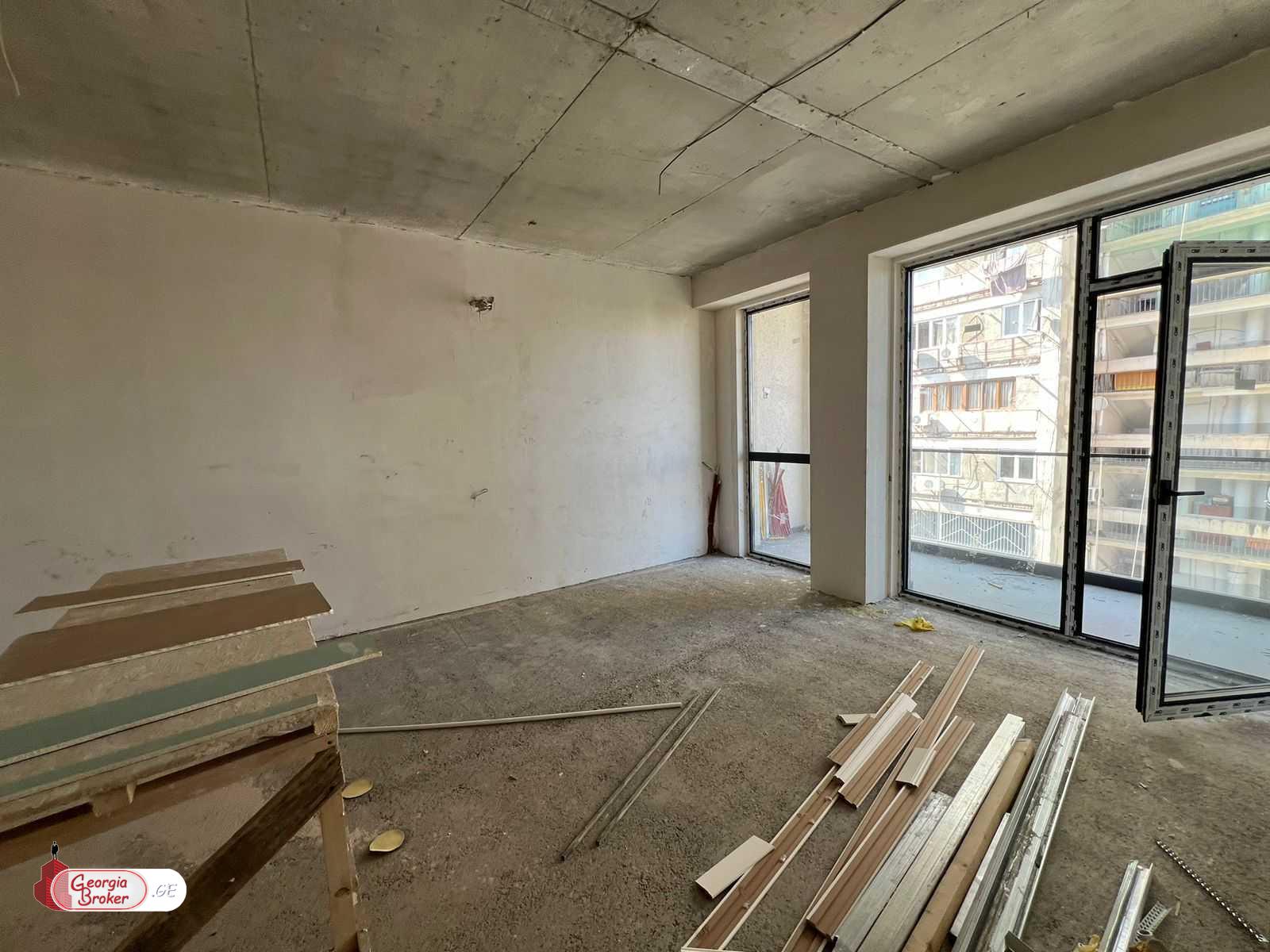 nearly repaired 3-room apartment for sale