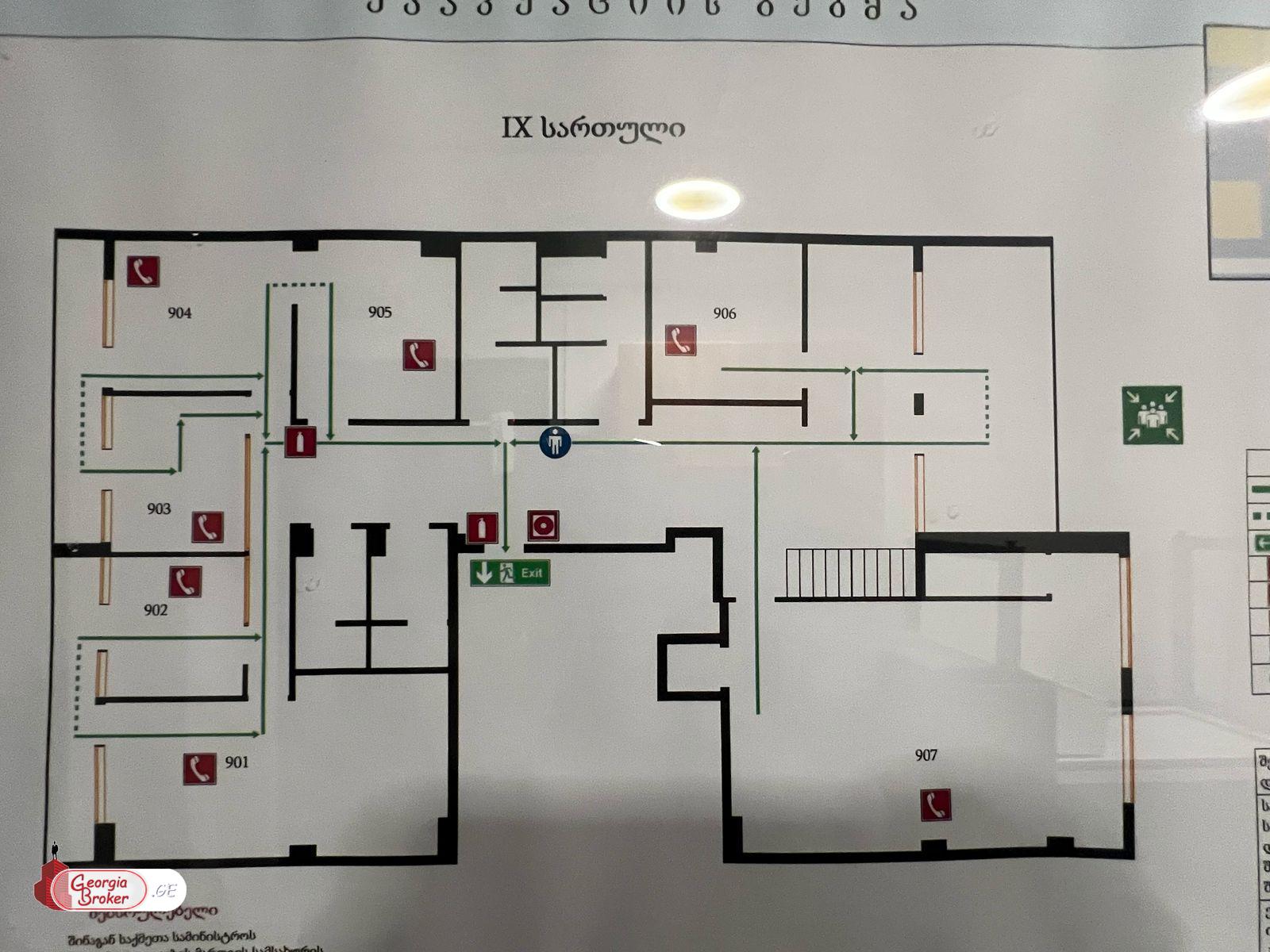 nearly repaired 7-room apartment for sale