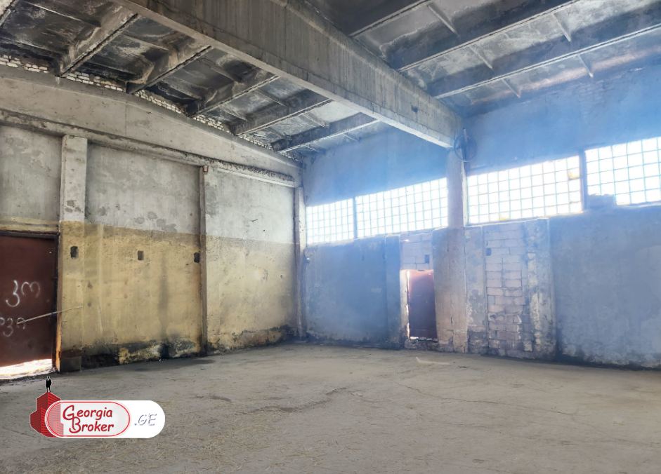 nearly repaired warehouse space for sale