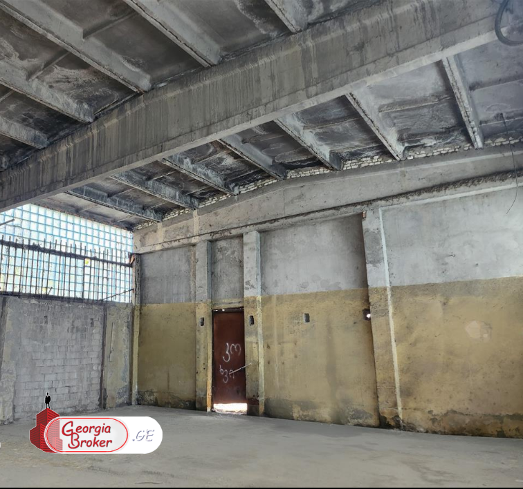 nearly repaired warehouse space for sale