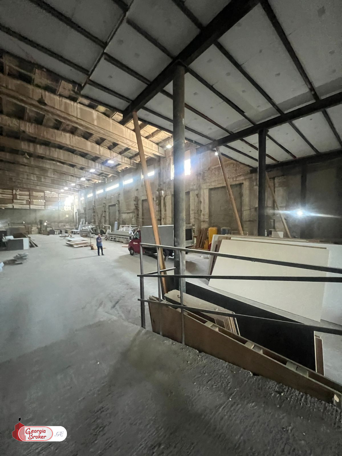 nearly repaired warehouse space for rent