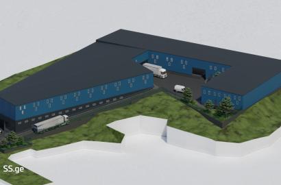 nearly repaired warehouse space for sale