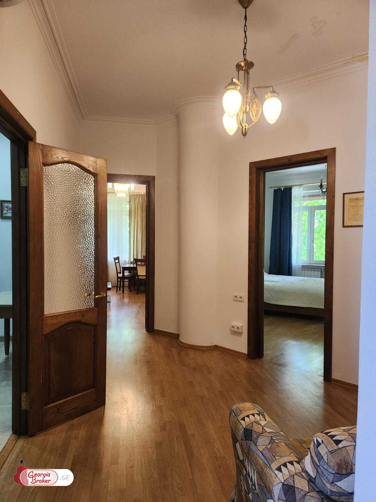 nearly repaired 4-room apartment for sale