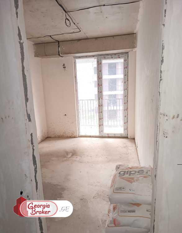 იყიდება ახალი აშენებული 3 ოთახიანი ბინა