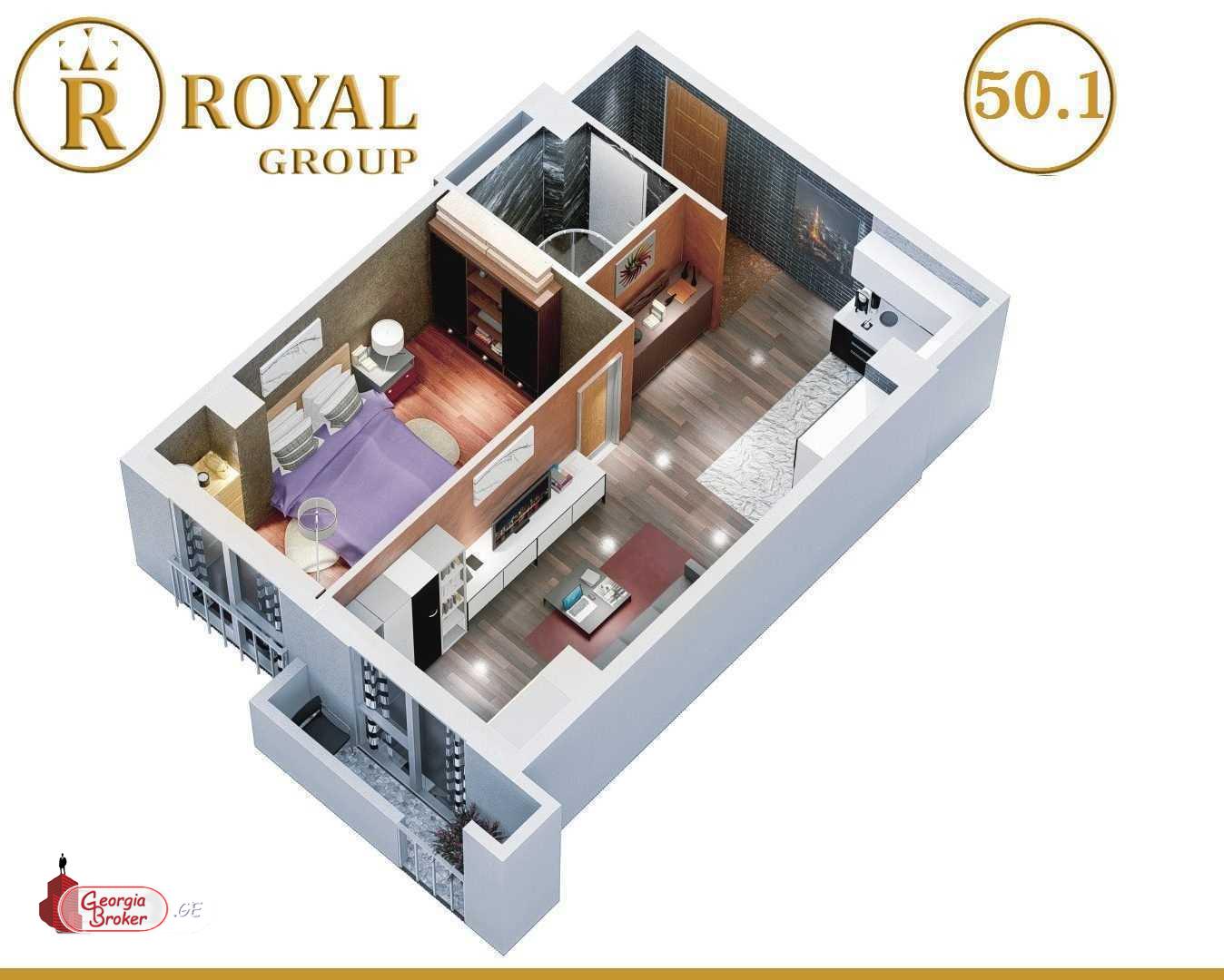 продается квартира с новым ремонтом 2-комнаты