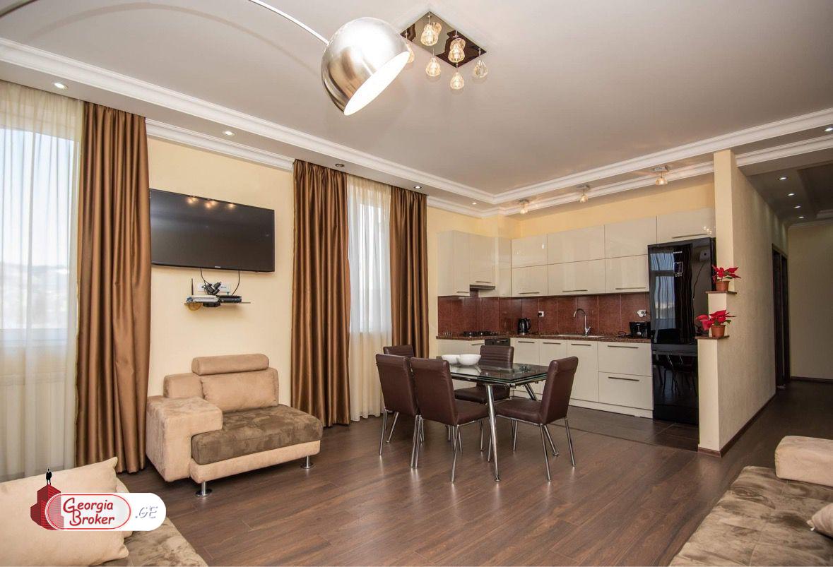 ქირავდება ახალი გარემონტებული 3 ოთახიანი ბინა სანზონაში