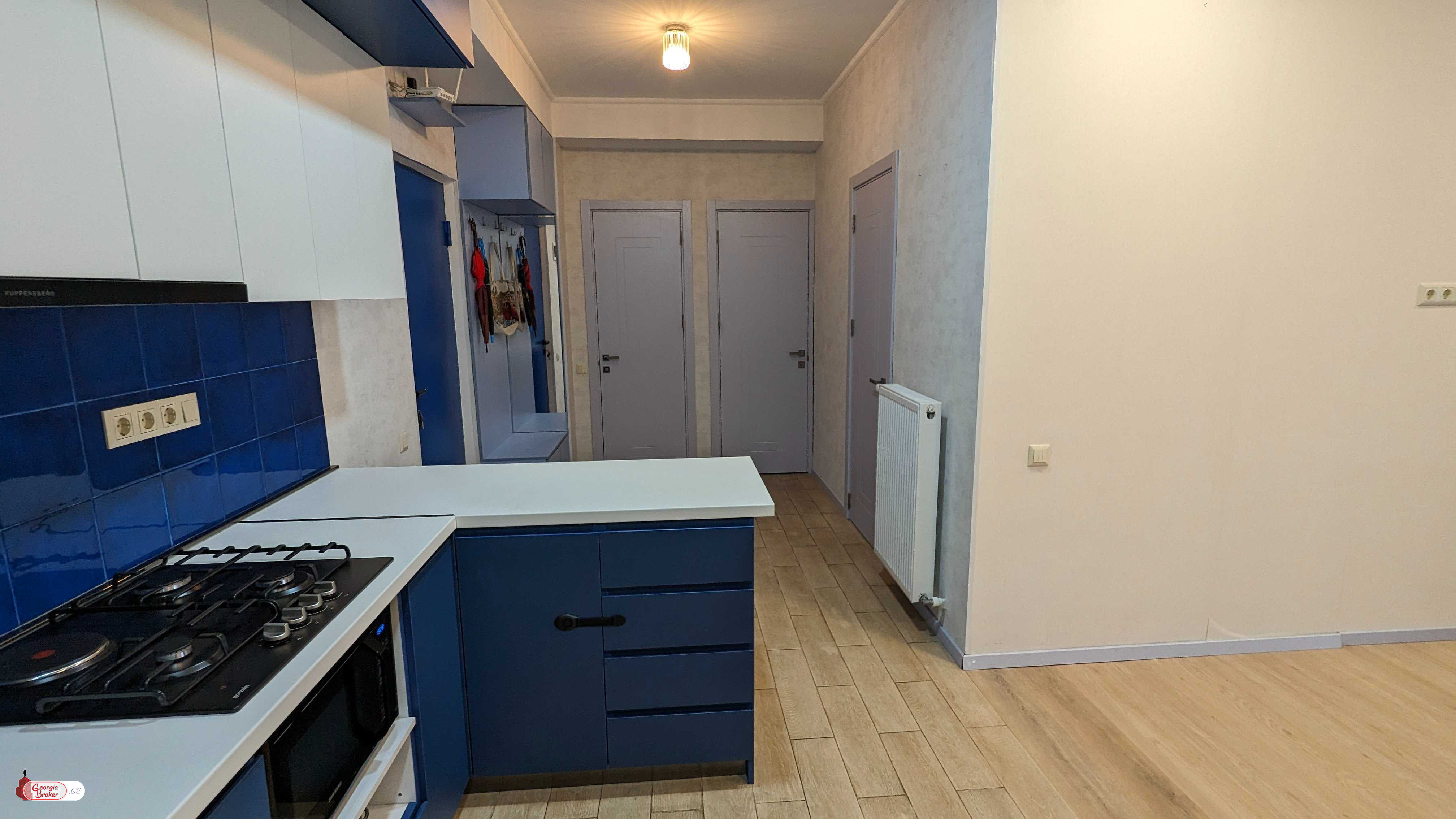 nearly repaired 3-room apartment for sale