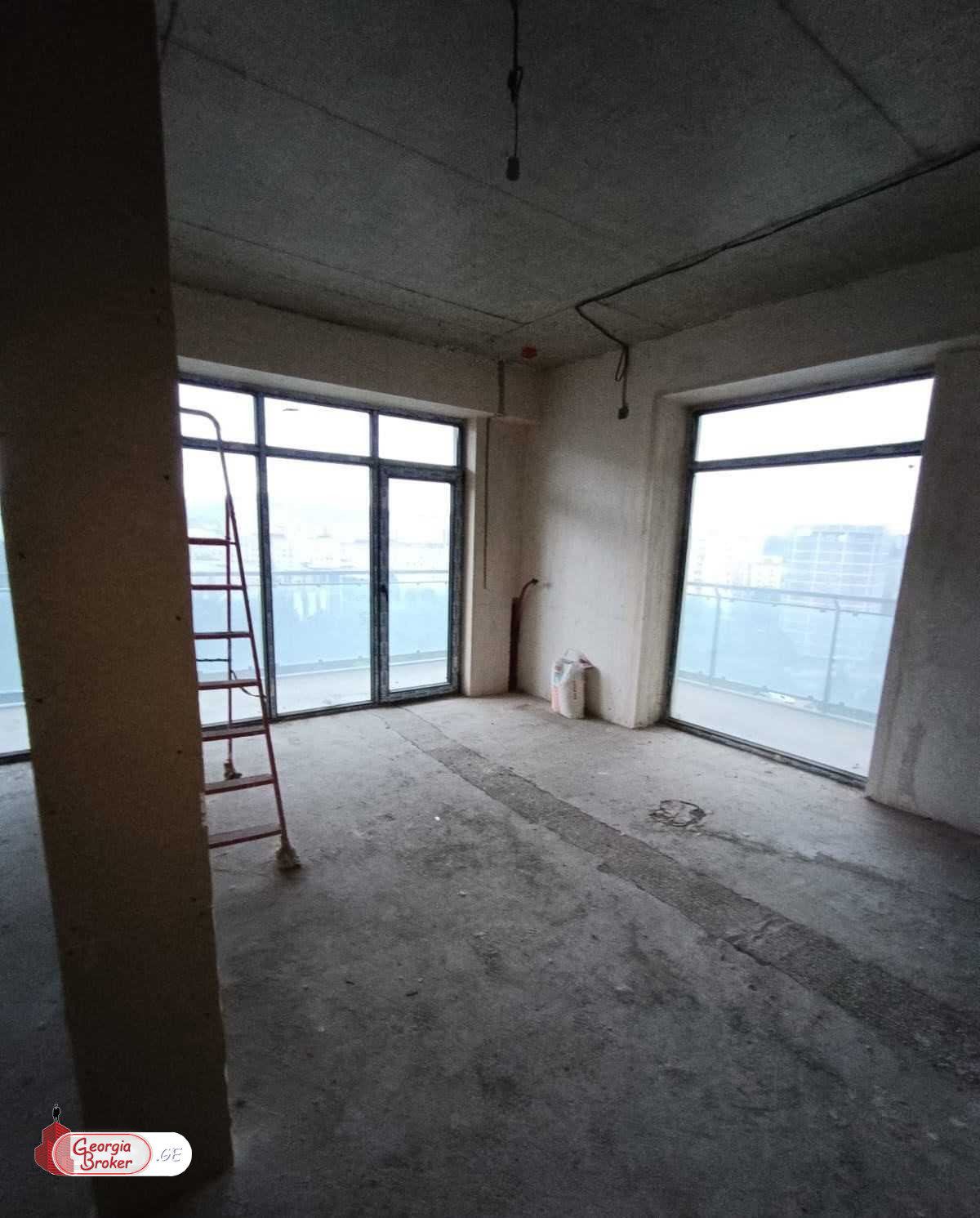 nearly repaired 3-room apartment for sale